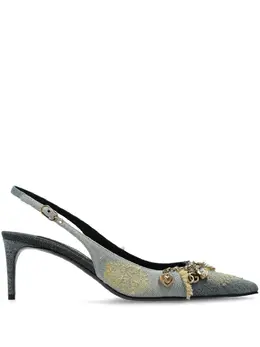 Dolce & Gabbana: Светлые туфли 