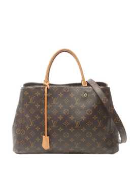 Louis Vuitton Pre-Owned: Коричневая сумка 