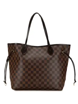 Louis Vuitton Pre-Owned: Коричневая сумка-шоппер 