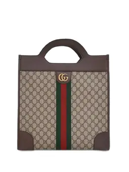 Gucci Pre-Owned: Коричневая сумка-шоппер 