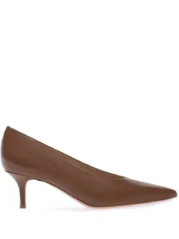 Gianvito Rossi: Коричневые туфли 
