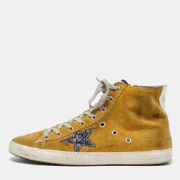 Golden Goose: Жёлтые кроссовки  Francy