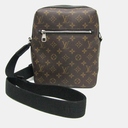 Louis Vuitton: Коричневая сумка 