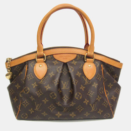 Louis Vuitton: Коричневая сумка-шоппер 