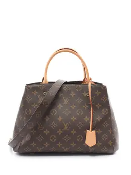 Louis Vuitton Pre-Owned: Коричневая сумка 