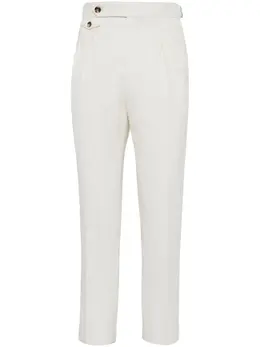 Brunello Cucinelli: Белые брюки 