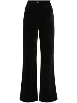 Proenza Schouler White Label: Чёрные брюки 