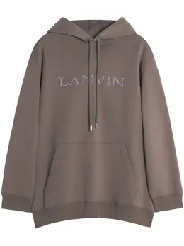 Lanvin: Коричневая толстовка 