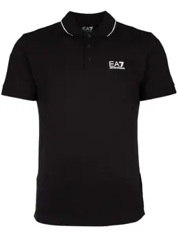 Ea7 Emporio Armani: Поло с принтом 