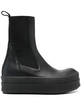 Rick Owens: Чёрные ботинки 