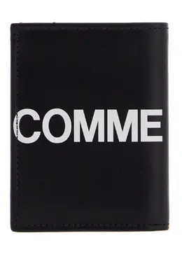 Comme Des Garcons Wallet: Чёрный кошелёк 