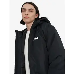 Fila: Чёрная куртка 