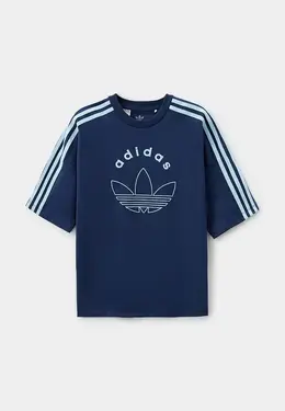 adidas Originals: Синяя футболка 