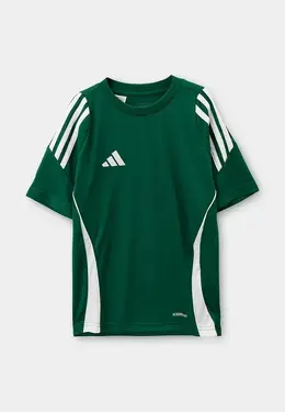 adidas: Зелёная футболка 