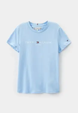 Tommy Hilfiger: Голубая футболка 