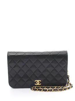 CHANEL Pre-Owned: Чёрная сумка 