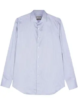 Canali: Рубашка в полоску 
