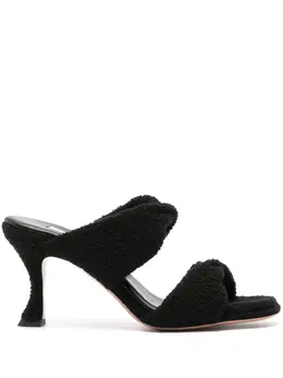 Aquazzura: Чёрные сандалии 