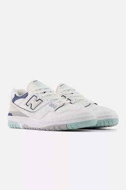 New Balance: Белые кроссовки 