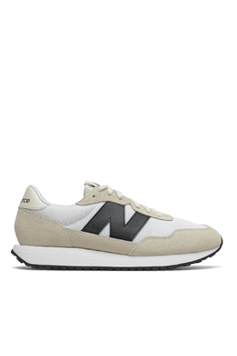 New Balance: Бежевые кроссовки 