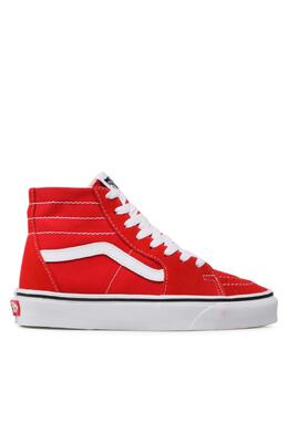 Vans: Красные кроссовки 
