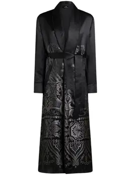 ETRO: Жаккардовое пальто 