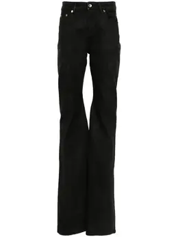 Rick Owens DRKSHDW: Чёрные джинсы 