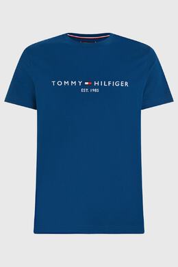 Tommy Hilfiger: Тёмная футболка 