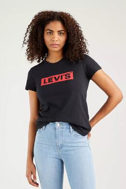 Levi's: Чёрная футболка 