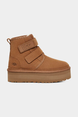 UGG: Коричневые ботинки 