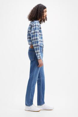Levi's: Синие джинсы 