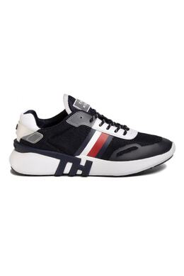 Tommy Hilfiger: Чёрные кроссовки 