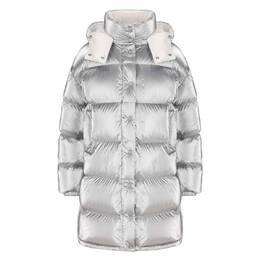 Moncler: Длинная куртка  Gaou