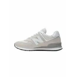 New Balance: Серые кроссовки  574