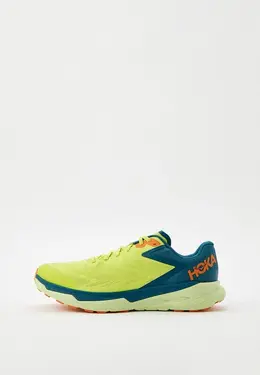 Hoka One One: Жёлтые кроссовки 