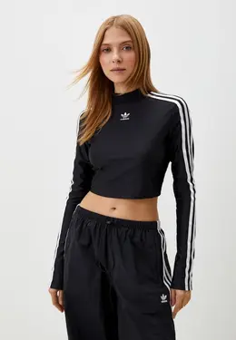 adidas Originals: Чёрный свитшот 