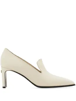 Ferragamo: Белые лоферы 