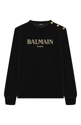 Balmain: Хлопковый свитшот 