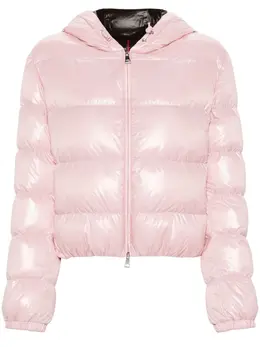 Moncler: Светлая куртка 