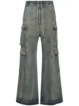 RICK OWENS DRKSHDW: Джинсовые брюки  Jumbo