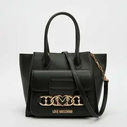 LOVE MOSCHINO: Чёрная сумка 