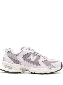 New Balance: Фиолетовые кроссовки  530