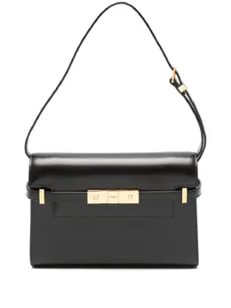 Saint Laurent: Чёрная сумка  Manhattan