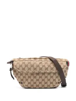 Gucci: Бежевая сумка  GG