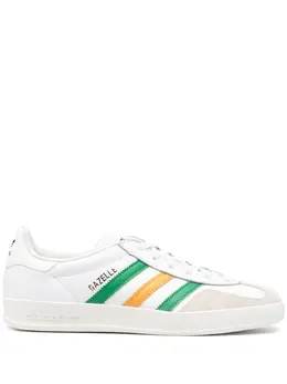 adidas: Белые кроссовки  Gazelle Indoor