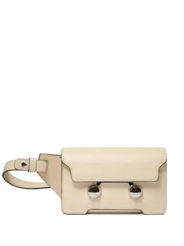 Marni: Белая сумка через плечо 