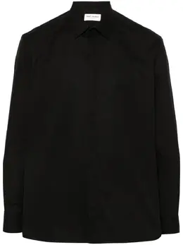 Saint Laurent: Чёрная рубашка 