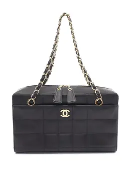 CHANEL Pre-Owned: Чёрная сумка 