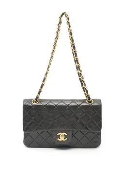 CHANEL Pre-Owned: Чёрная сумка 