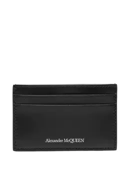 Alexander McQueen: Чёрный картхолдер 